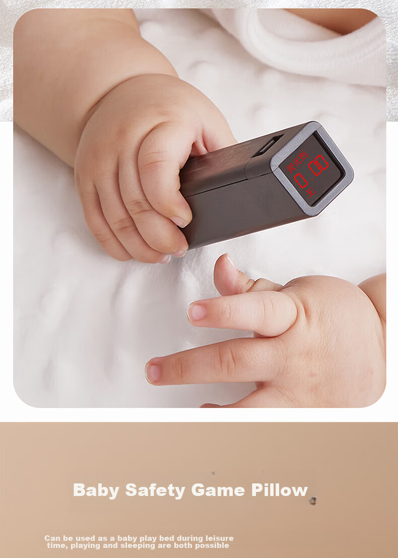 Leyunbaby Crib Bed, Newborn Baby Bionic Bed, Sloped Pillow Pad, Sleep Aid, Movable And Portable, Anti-Pressure And Anti-Fright Device 9