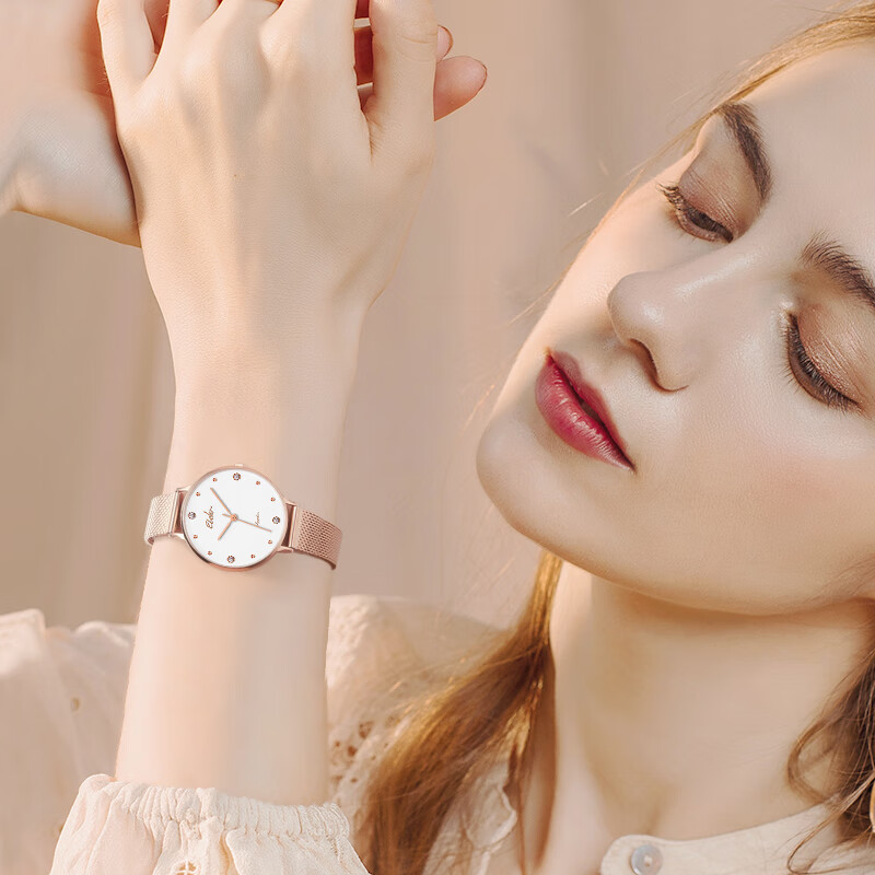 EBOHR Women's Watch, Kana Series INS Simple Quartz Ladies Watch, Birthday Mid-Autumn Festival Gift, 51500122 for Girls