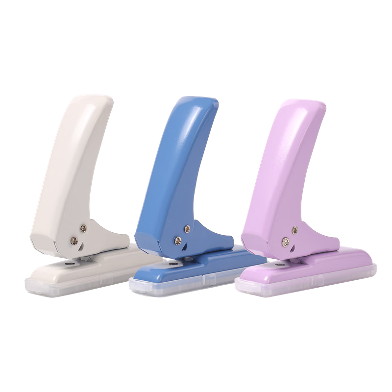 KW-Trio 40-Page Single-Hole Puncher, Small Bank Card Puncher, Hole Punching Machine, Binding Ring Puncher