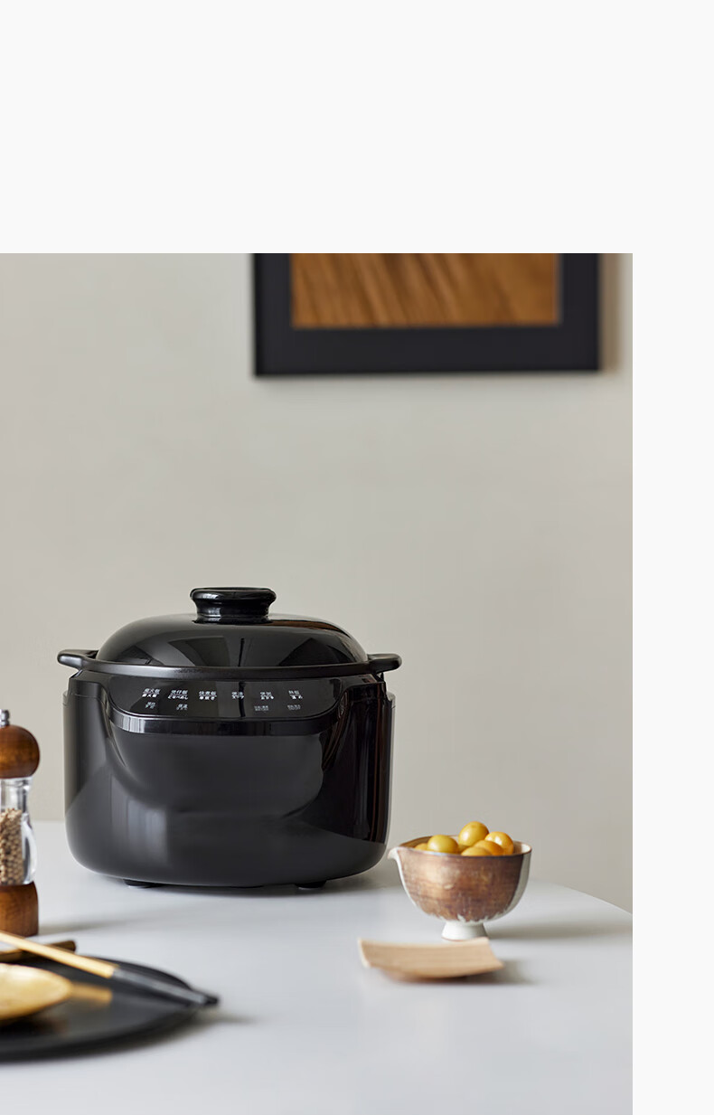 Olayks Ceramic Inner Pot Rice Cooker for 2-5 People, True Earthen Pot, No Coating, Smart Firewood Rice Cooker for Home Use, Claypot Rice Cooker, Soup Pot with Anti-Overflow Design, No Coating, 3L Capacity 21