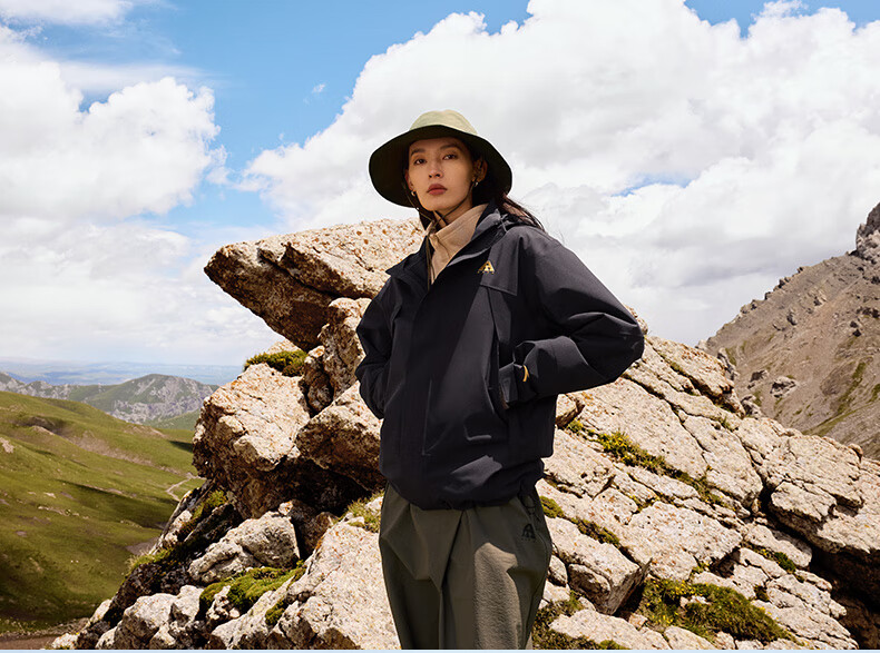 ANTA Water Shell 3.0 Functional 3-in-1 Women's Waterproof Windproof Mountaineering Jacket 6