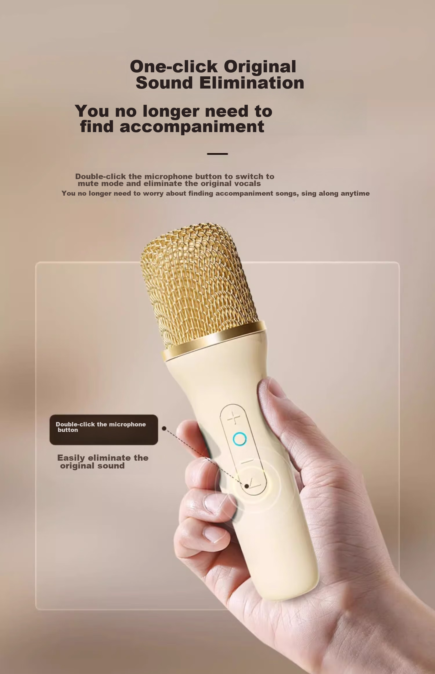 Soaiy SK22 Microphone, Karaoke Microphone, All-In Wireless Bluetooth Speaker, Singing Specialized Device, Home KTV Sound System Set, Children's Microphone for Home Use 16