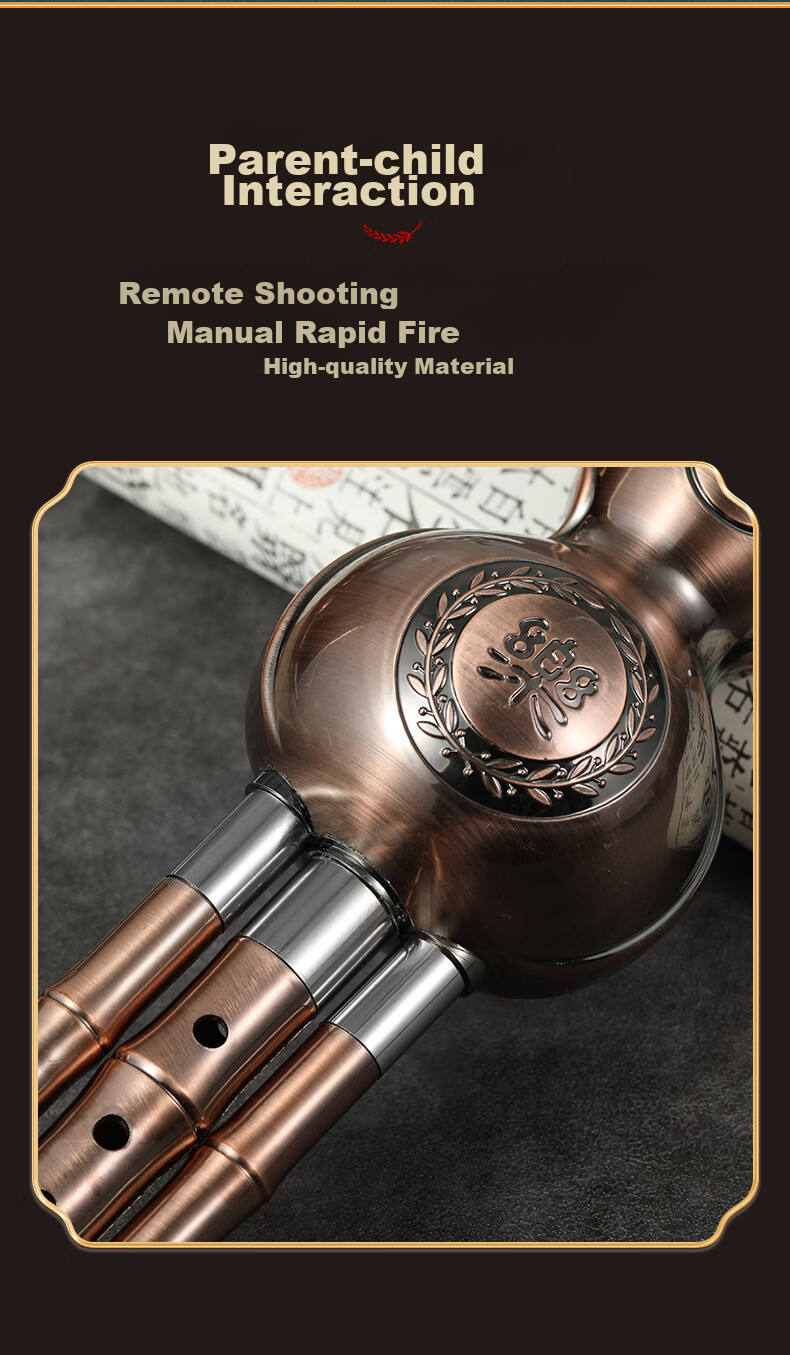SWAN Hulusi H62A Elementary School Student Dedicated Instrument, Shockproof, Seven Holes, for Beginners And Adults, High-End Silver-Plated C Key Hulusi 9