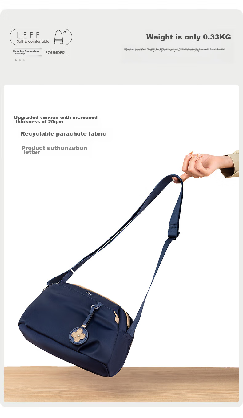 Laifu Women's Crossbody Bag, Fashionable Pillow Bag, Lightweight Versatile Mom Bag, Casual Shopping Shoulder Bag, Birthday Gift 6
