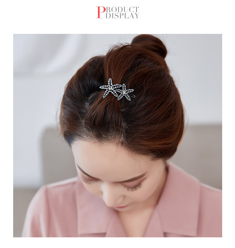 CHIMERA Hair Clip, Side Clip for Girls, Bangs Clip, Internet Celebrity Side Clip, Hair Clip, Mid-Autumn Festival Gift for Wome 4