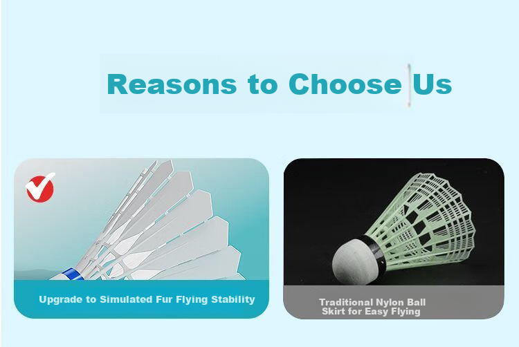 PEAK Badminton Shuttlecocks, Synthetic Nylon, Durable And Long-Lasting, 3-Pack, Windproof, for Competition, Training, Indoor And Outdoor Use, Authentic Product from Flagship Store 4