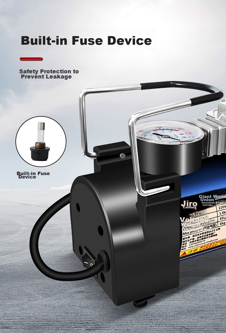 Jumu Home And Car Air Pump Electric Bicycle Basketball Inflator New Energy Vehicle Tire Inflation Pump 220v 8