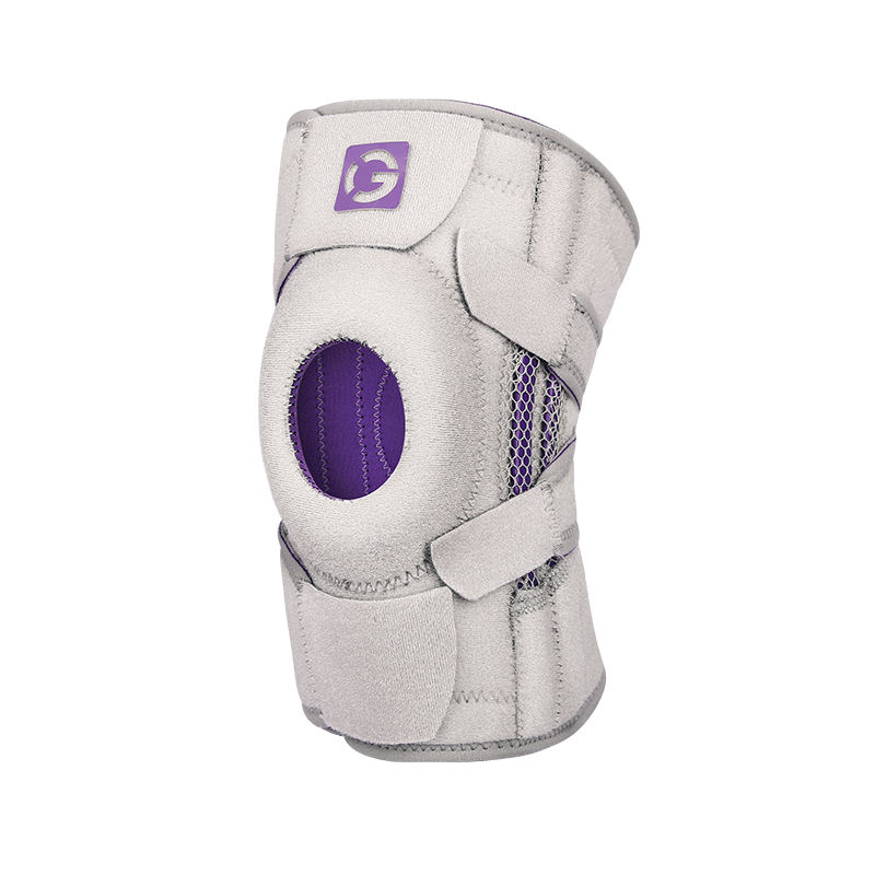 Gingpai Sport Knee Brace for Jump Rope, Professional Sports Knee Support for Women, Patella Protection for Running, Hiking, Badminton, Meniscus Knee Sleeve And Protector