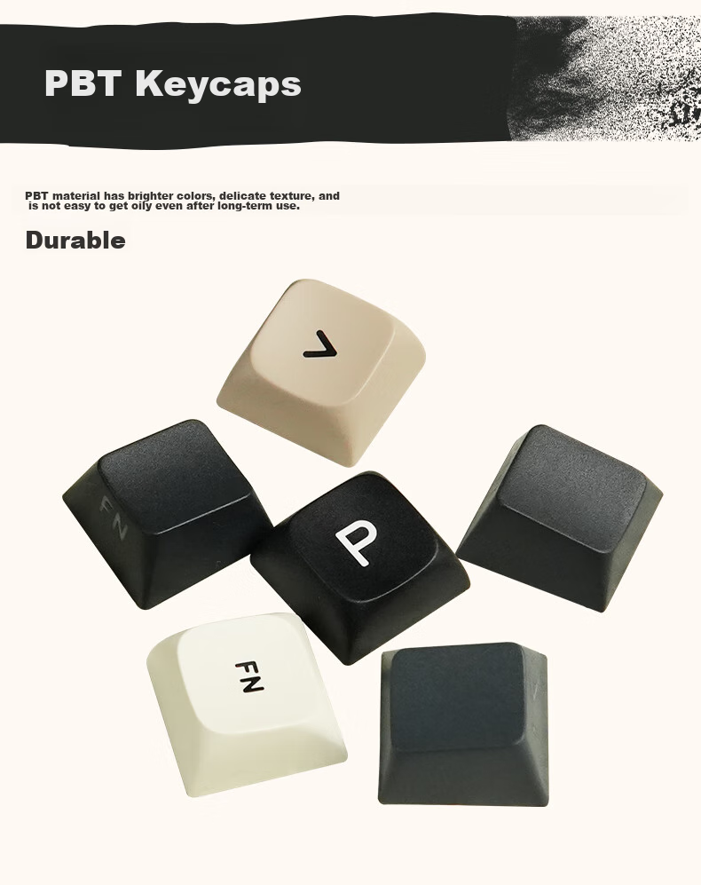 KZZI K75V2 Tri-Mode Custom Mechanical Keyboard Wireless Bluetooth Wired Gaming Office 82-Key RGB PBT Keycaps Gasket Mount Time Machine Peach Pink Switches 7