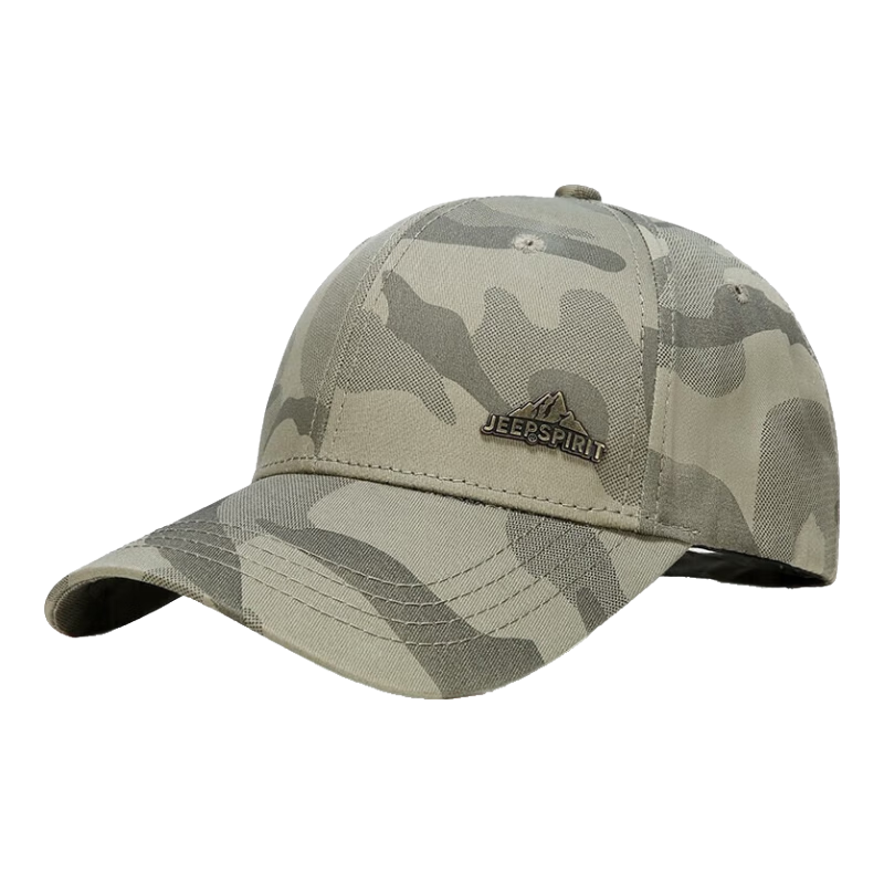 JEEP Men's Baseball Cap, Fashionable Trendy Visor Hat, Casual Outdoor Sun Hat, Hiking Sun Cap A0754