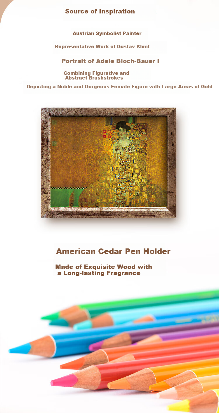 MARCO Master Oil-Based Colored Pencils Art Student Set for Boys And Girls, Students Colored Pencils Birthday Gift Master Premium [Oil-Based 48 Colors] 3