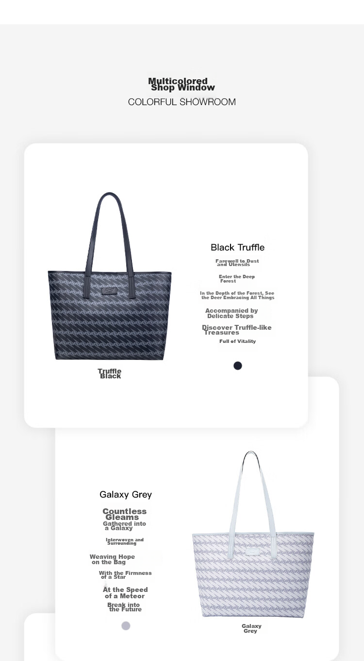 OMTO Truffle Black Tote Bag, Large Capacity Women's Handbag, Office Commute Handheld Shoulder Bag, Laptop Bag, Birthday Gift for Wome 15