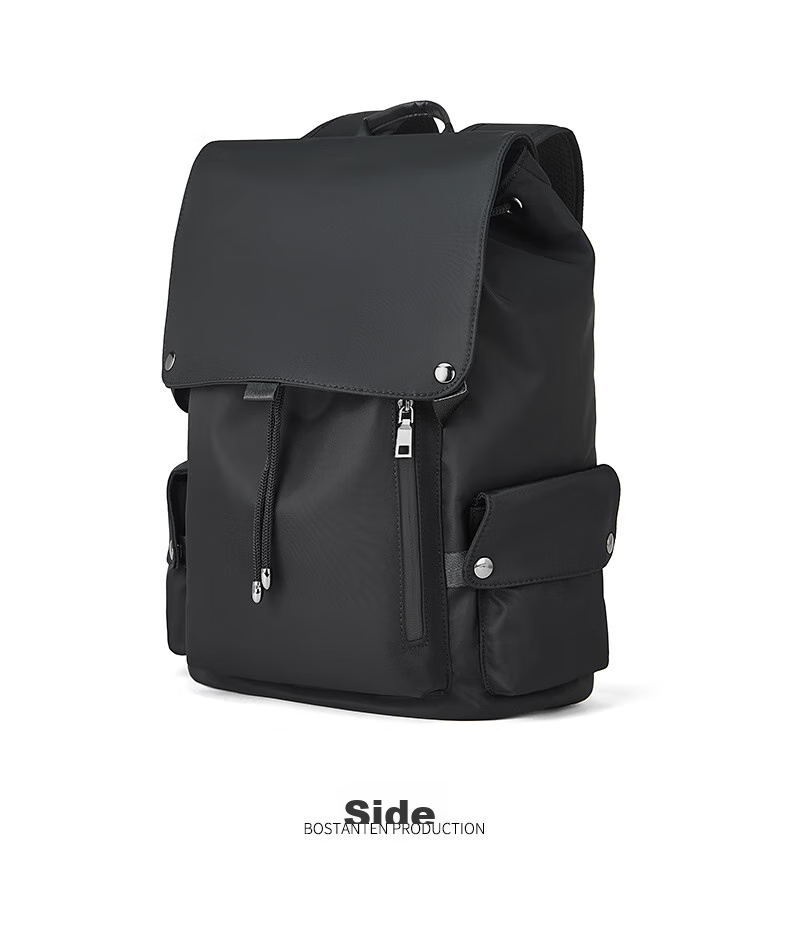 BOSTANTEN Men's Backpack, Student Bookbag, Trendy Business Travel Bag, Large Capacity Laptop Bag 8