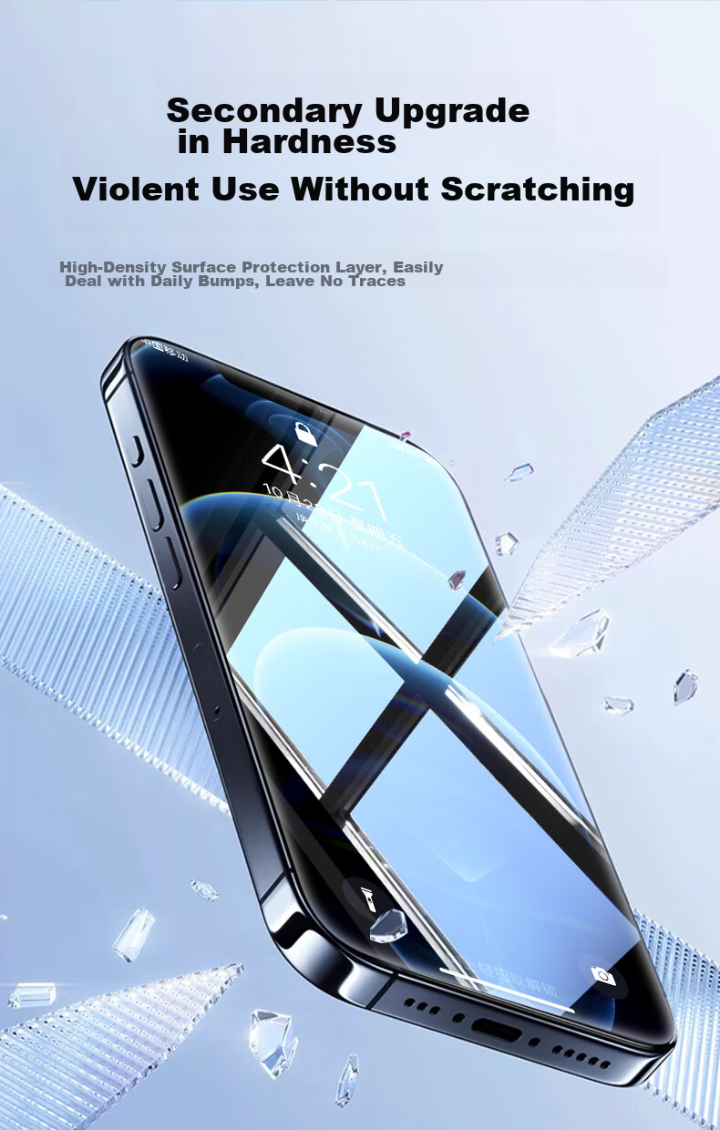 DIVI [Super Value 2-Pack] Tempered Glass Screen Protector for Apple IPhone 12/12 Pro, Dust-Proof, Shatterproof, Anti-Fingerprint, Ultra-Thin, Full Coverage, Dust-Free Installation Film 10