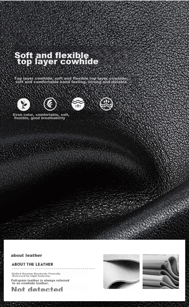 Goldlion Vertical Wallet, Anti-Theft Card Holder, Magnetic-Resistant Leather Bifold Wallet, Gift Box, Birthday Present 8