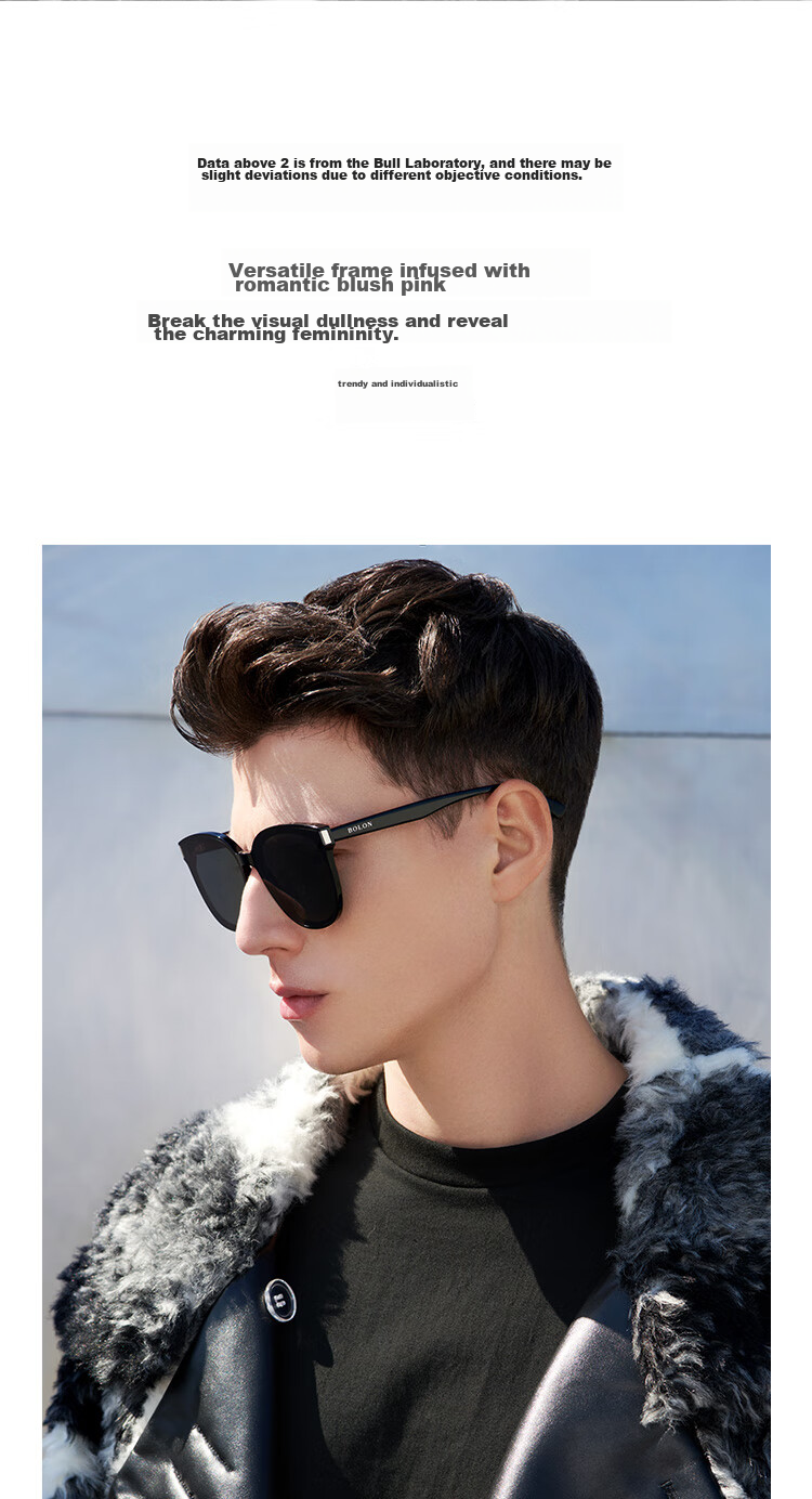 BOLON Sunglasses, Yang Zi's Style, UV Protection, Polarized Sunglasses for Women, Outdoor Driving, BL3113C30 2