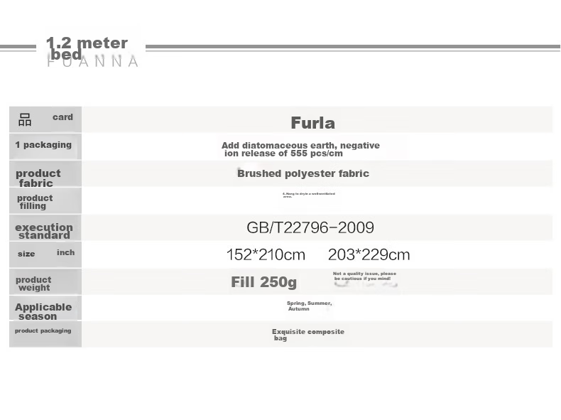 FUANNA Summer Cooling Quilt, Single Size, Washable, Air Conditioning Blanket, Thin Summer Comforter, 2.5 Jin (1.25 Kg), 203x229cm 10