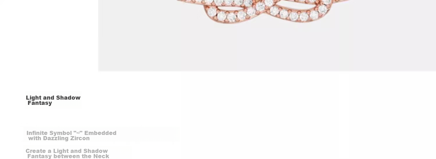 EMPORIO ARMANI Women's Necklace, Infinite Love Zirconia Necklace, Birthday Gift for Girlfriend, EGS3108221 5