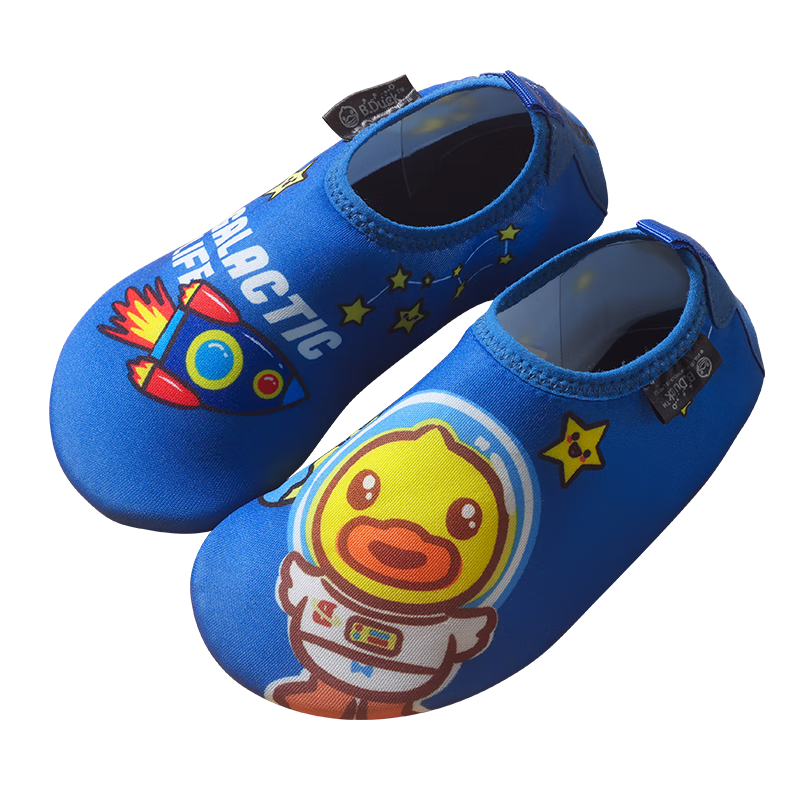 B.Duck Children's Beach Shoes for Boys And Girls, Swimming Shoes, Non-Slip Breathable Anti-Puncture Outdoor Stream Trekking Shoes
