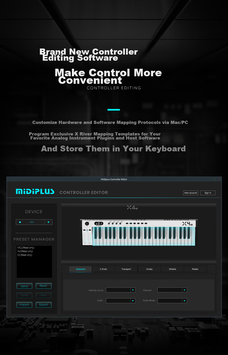 Midiplus X8III Upgraded Version, 88-Key Electronic Music Controller, Professional Composition Midi Keyboard 5
