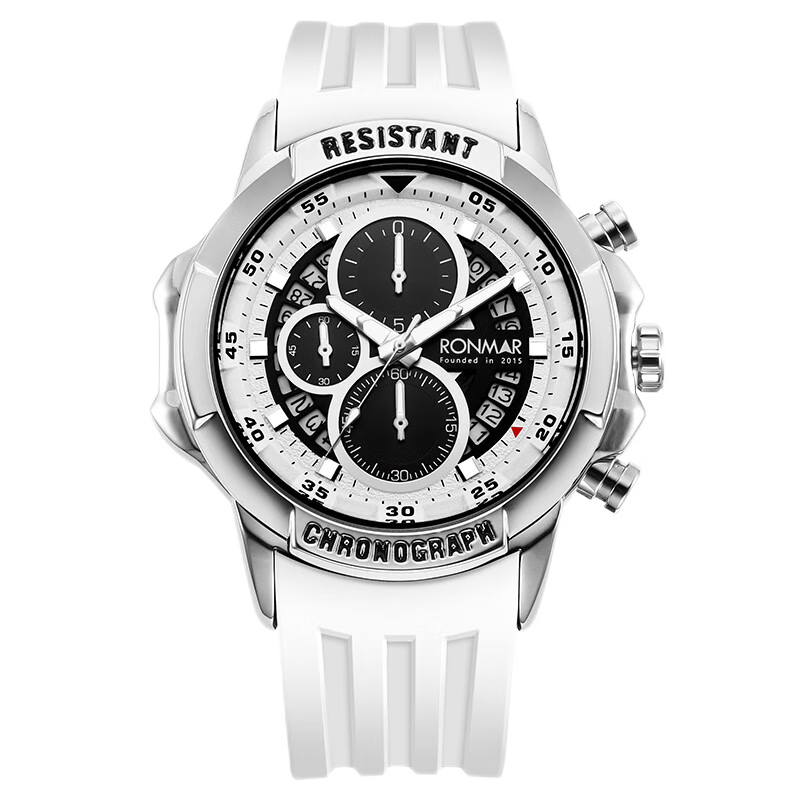 RONMAR Panda Series Fashionable Trendy Sports Waterproof Student Watch, Quartz Wristwatch, Chinese Mechanical Style Women's Birthday Gift