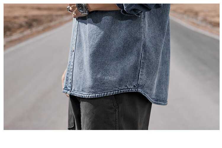 JEEP Classic Men's Denim Jacket, 2026 Autumn Fashion, Large Pockets, High-End Denim Coat, Casual Long-Sleeve for Me 9