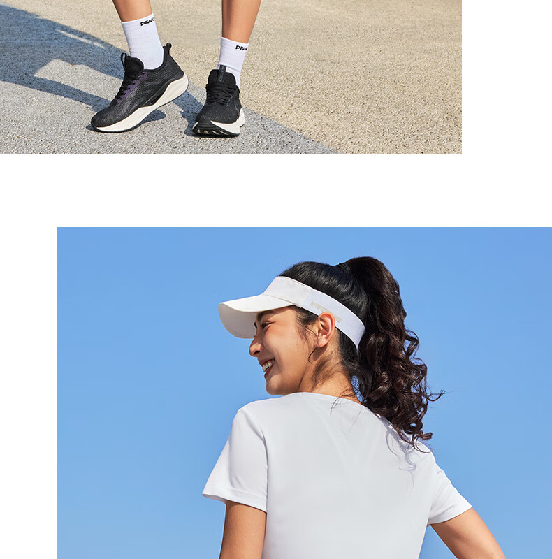 PEAK Quick-Dry Sports Set for Men, Summer Running Casual Badminton Outfit, Breathable Two-Piece Short-Sleeve Shorts for Men DF152001 27