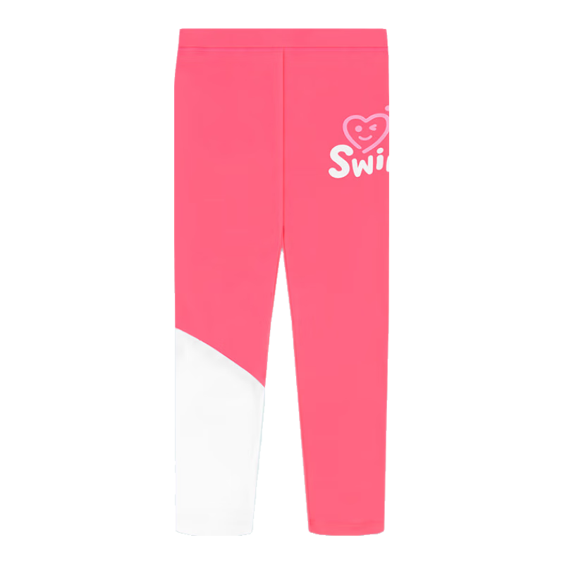 Sulang Children's Two-Piece Swimsuit with Long Sleeves And Pants, Sun Protection, for Girls And Older Children, Strawberry Cartoon Design [Pants] Size 100