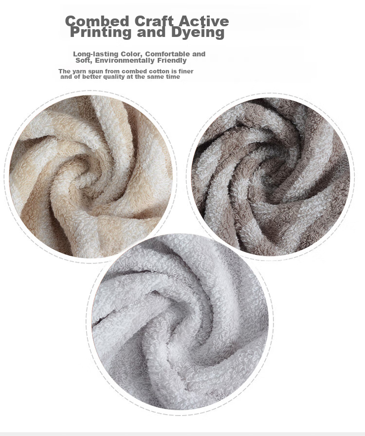 Grace Antibacterial Bath Towel Set Gift Box, Pure Cotton Soft Absorbent Large Size Bath Towel Sports Towel *2 + Bath Towel *1 6