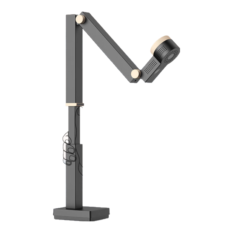 CZUR FancyS+ Dock Directly Connects to All-In Teaching Device/projection, Online Course Teaching Calligraphy Drawing Training with Microphone for Recording Audio Video Photos And Lecturing