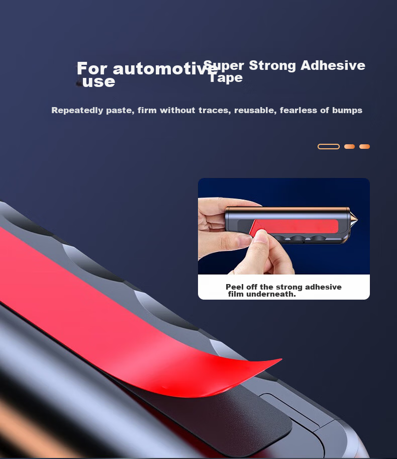 Jumu Car Safety Hammer, Temporary Vehicle Moving, Parking Removal Phone Number Plate, In-Car Air Freshener, Car Interior Window Breaker Perfume 16
