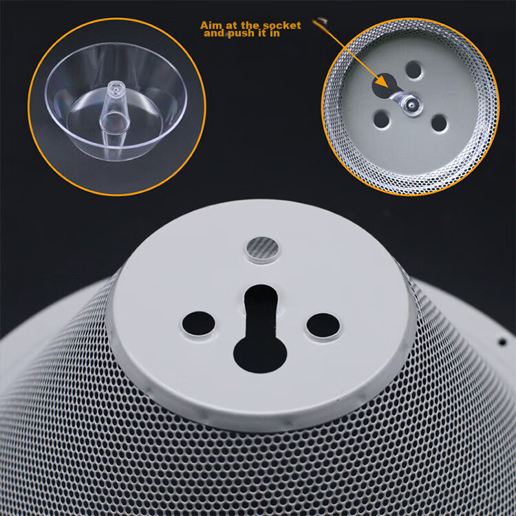 Shuangwei Compatible with Vanward Range Hood Filter CXW-180 H05C H05D Filter Oil Cup Universal Old Model Three-Hole YYan-WH Filter 01 8
