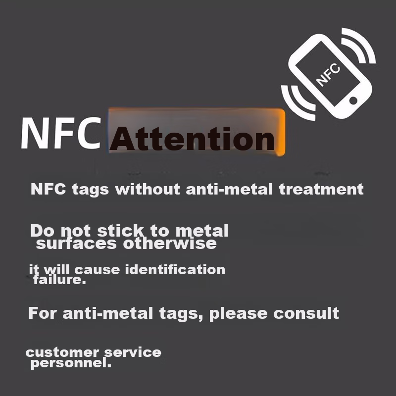 Linlei NFC Tag Sticker, Sensor Chip, WiFi Music Wall, Touch Sticker, Waterproof Sticker, NFC Tag Sticker, 10 Pieces Per Pack 1