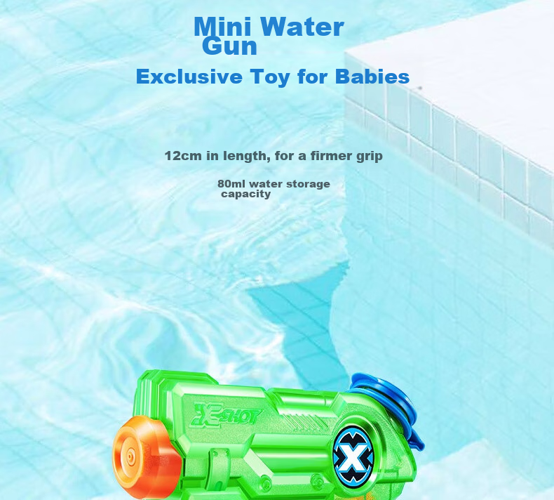 ZURU X Special Attack Colorful Skin Missionary Quick-Fill Water Gun Set with Ultra-Long Range 4