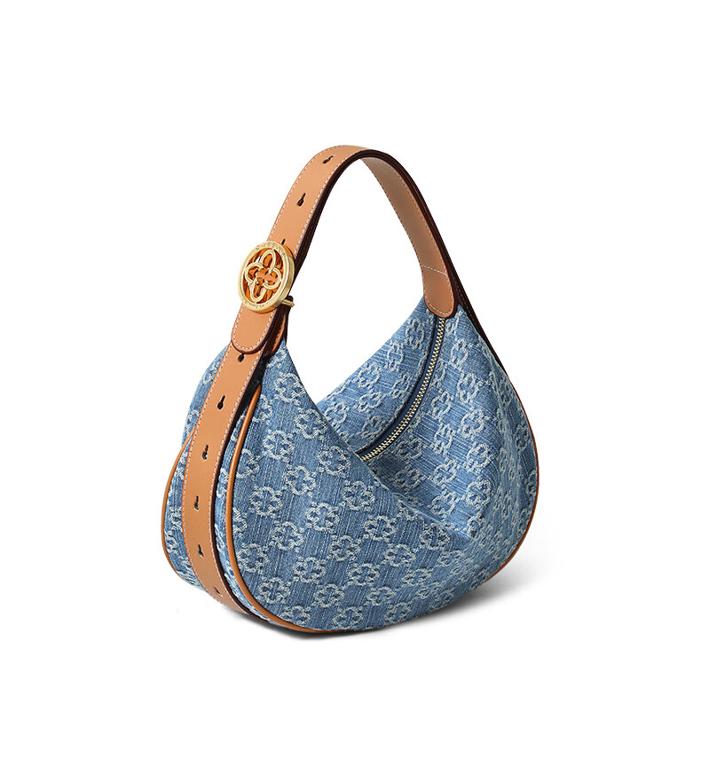 CASSILE Women's Denim-Style Handbag, Large Capacity Light Luxury Shoulder Bag, Practical Gift for Wife on May 20th 8