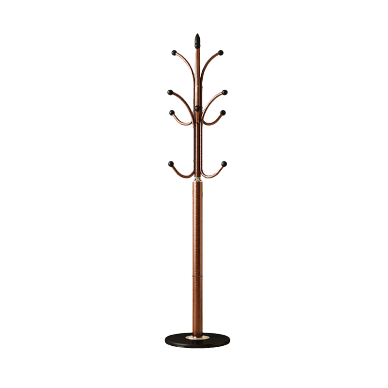 Yijia Coat Rack, Floor-Standing Clothes Hanger, Simple Home Marble Standing Garment Stand, Ivory White