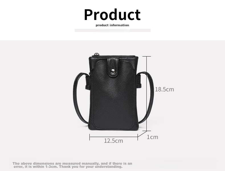 Viney Leather Handbag, Women's Bag, Niche Phone Purse, Stylish Shoulder Crossbody Bag, Practical Birthday And Mother's Day Gift for Mom 22