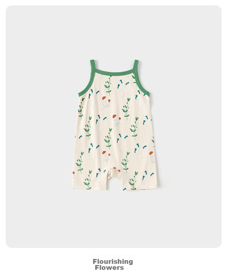 Babylove Baby Romper with Sleeves, Summer Thin Pure Cotton Onesie for Boys And Girls, Cute Short Crawling Outfit for Outdoor Wear 15