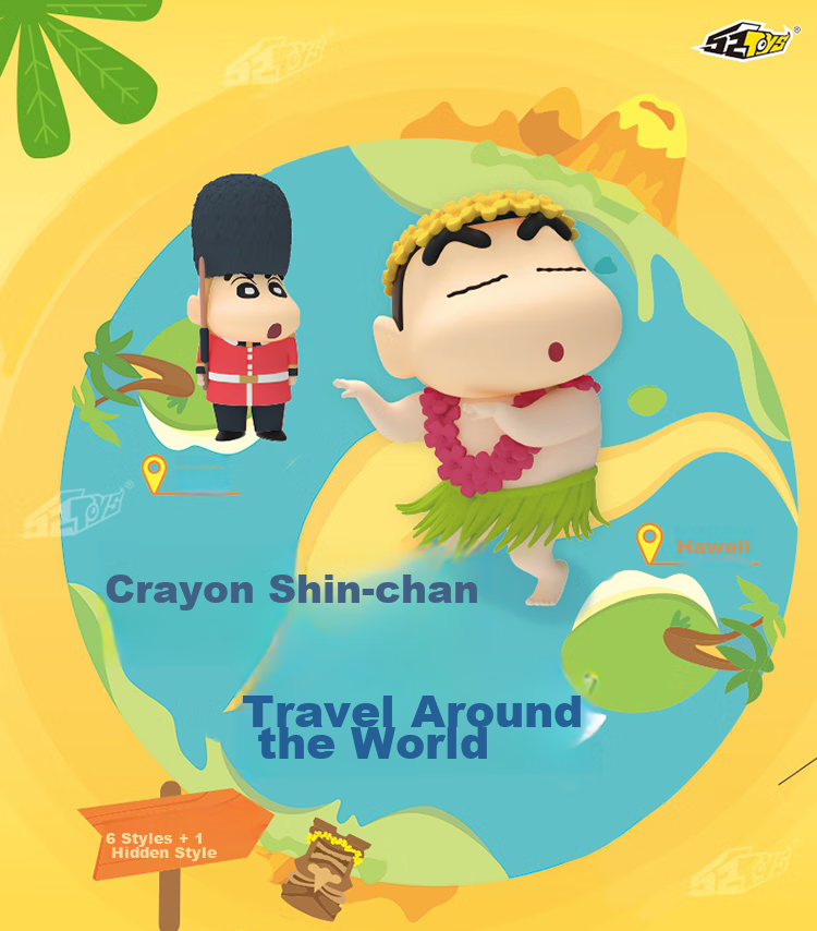 52TOYS Crayon Shin-chan MiniMe Relaxing Blind Box Trendy Figurines Full Box of 20 Goddess Gifts 1