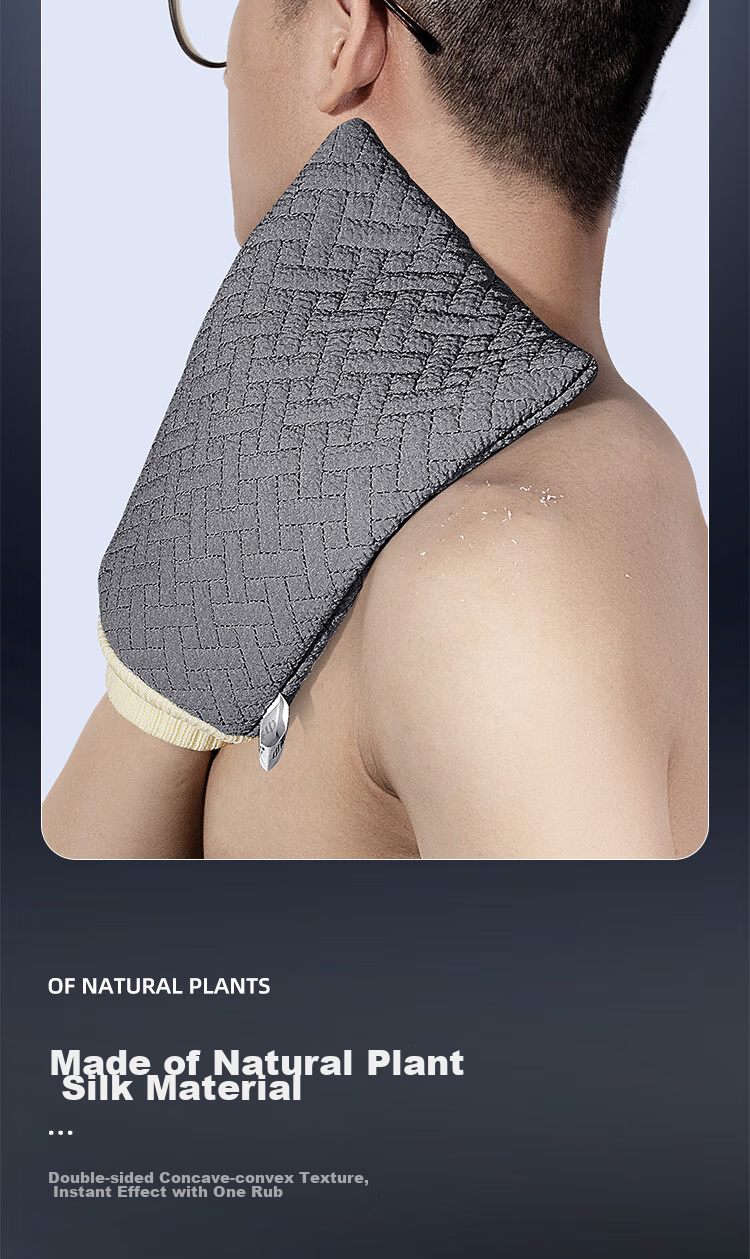 Chuangyilaojiang Exfoliating Washcloth for Women, Back Scrubber, Bath Tool, Powerful Back Scrubber, Bath Towel, Back Strip, Extended And Widened, Double-Sided 6