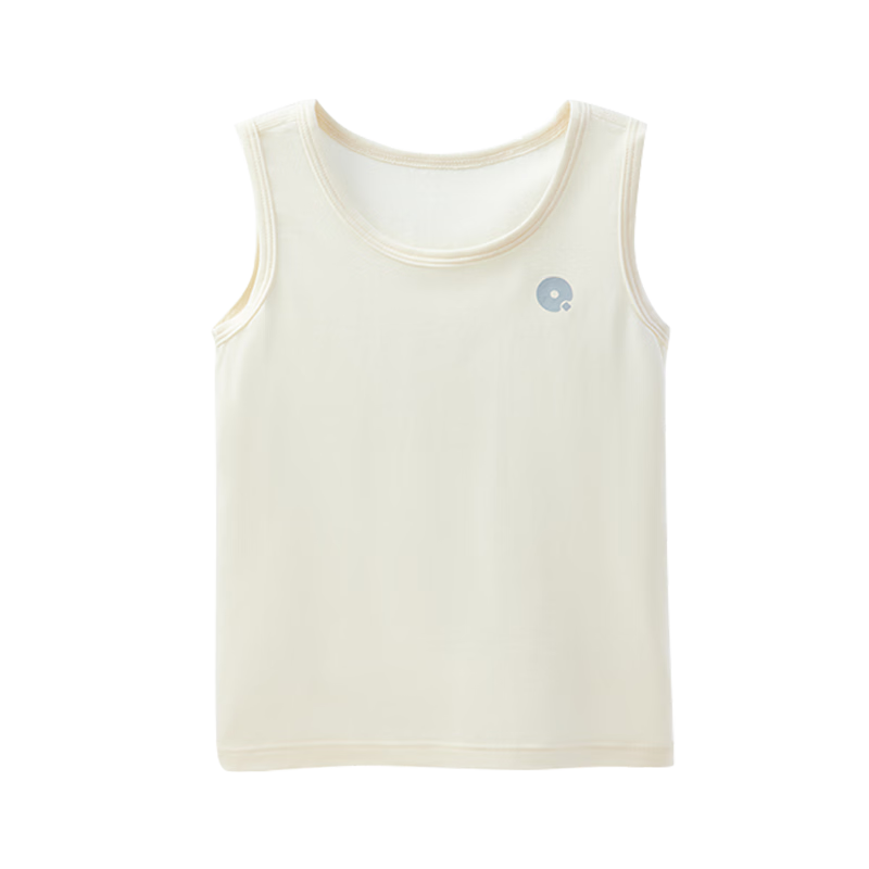 Q21 Tencel Moisture-Wicking Children's Undershirt Vest, Antibacterial, Summer Thin Style, Class A Sleeveless, for Boys And Girls, Inner And Outer Wear, Breathable