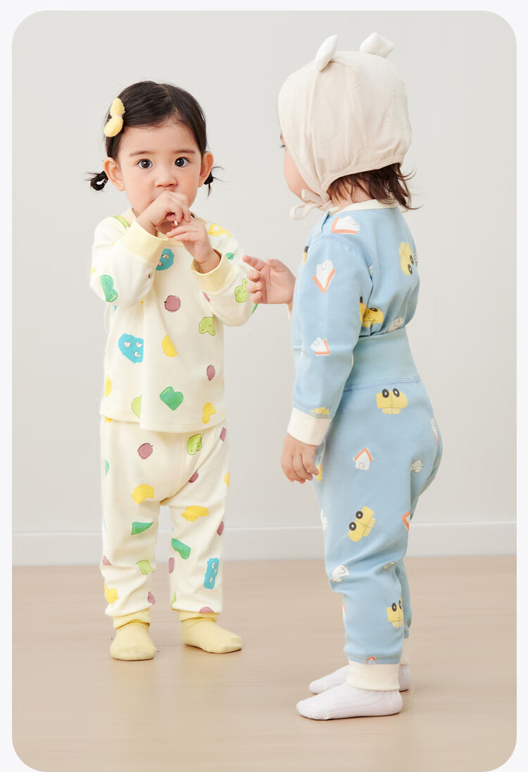 Minibala [Plant Core] Cotton Underwear Set for Boys And Girls, Baby Soft Base Layer 13