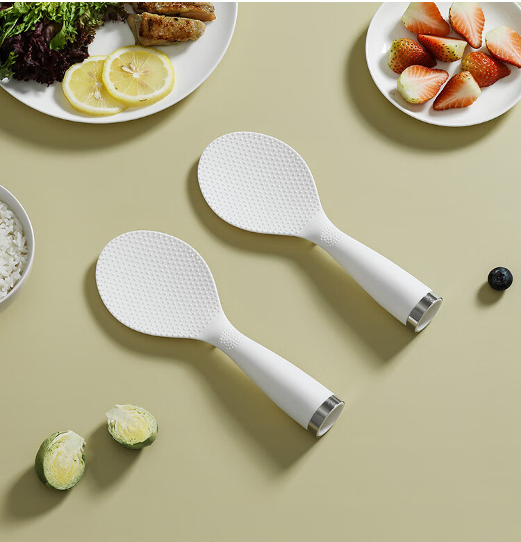 Bayco Silicone Spatula, Soup Ladle, And Strainer Set - Three-Piece Food-Grade High-Temperature Resistant Baby Food Tool Set for Non-Stick Pans BC10699 9