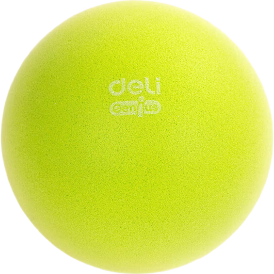 Deli No. 3 Children's Colorful Quiet Basketball, Indoor Noiseless Toy Gift, Gree