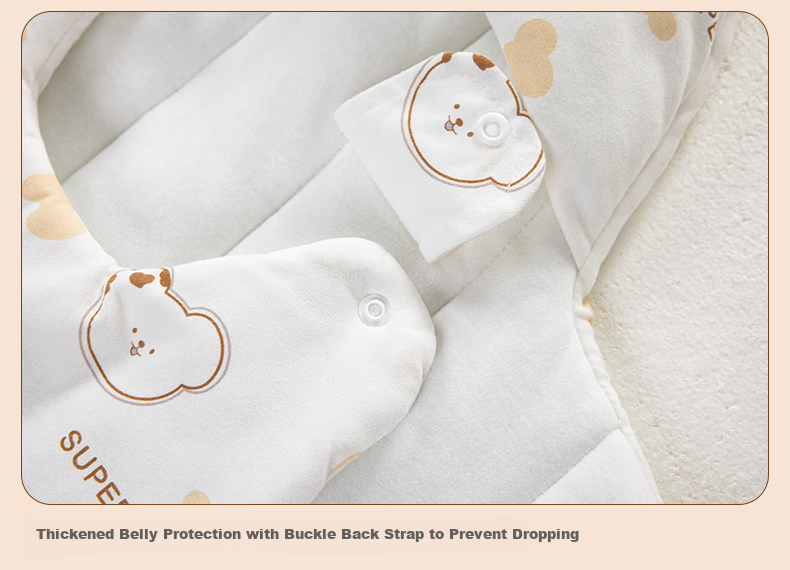 Yishengxiangbao Newborn Baby Sleeping Bag, Pure Cotton Swaddle for Autumn And Winter, Anti-Startle Wrap, Single Blanket for Outdoor Use 6