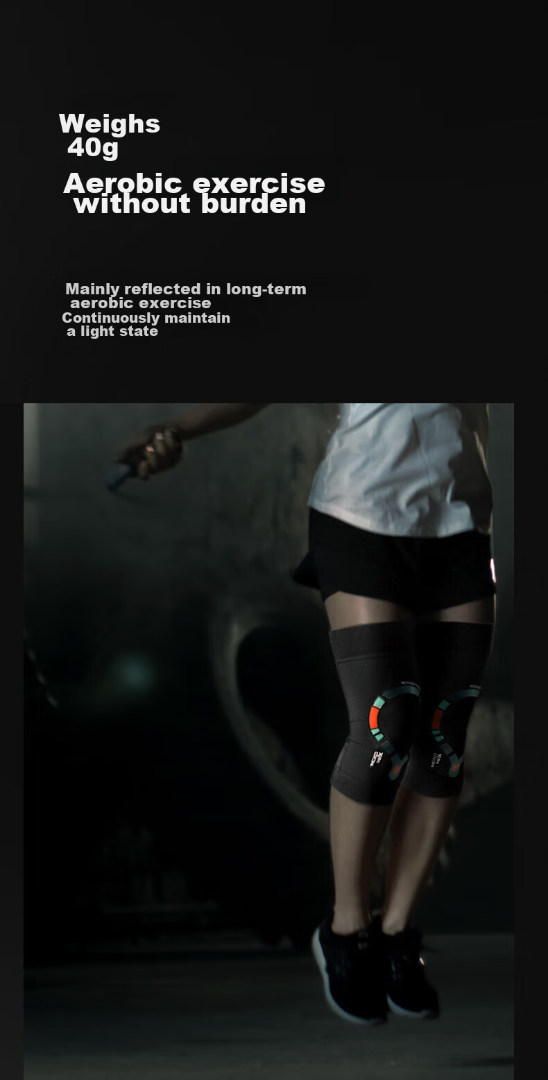 MOKO MAX Italian Professional Basketball Knee Pads, Sports Support, Meniscus Protection, Fitness Knee Joint Guard, Badminto 12