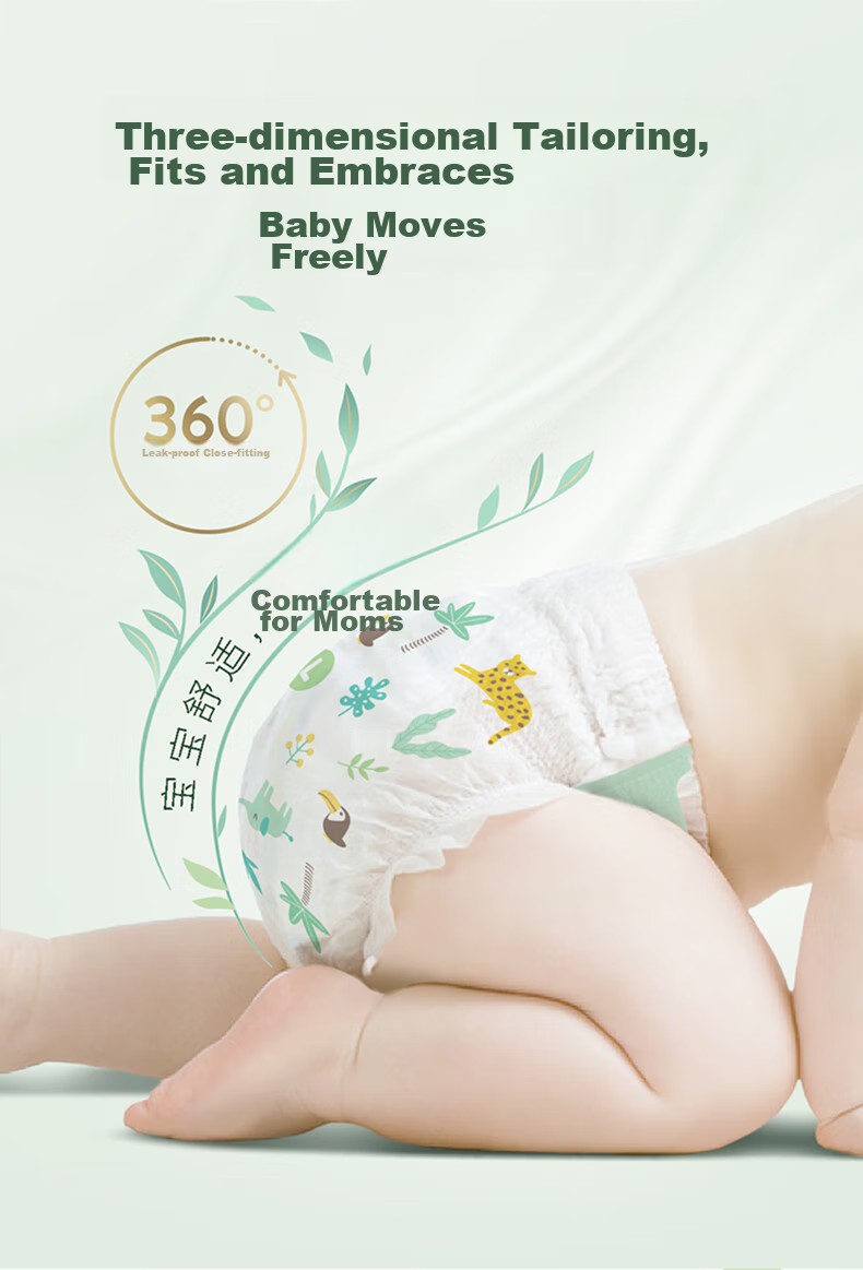 Huggies Forest Whisper Diapers NB60 Newborn Small Size Baby Diapers Ultra-Thin And Breathable 9