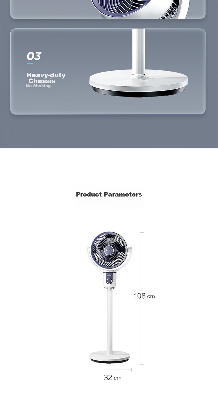 AIRMATE Electric Fan Air Circulator FA18-X168 17
