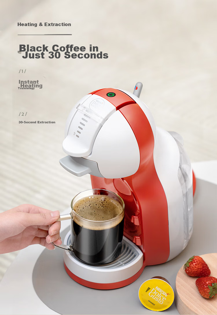 DOLCE GUSTO, Nestle's Automatic Portable Capsule Coffee Machine Mini Me, Compact And Easy to Use, Rapid Heating 4