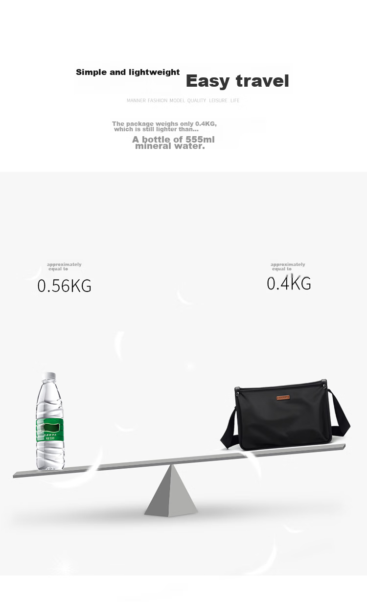 GOLF Shoulder Bag for Men, Large Capacity Crossbody Bag, Business Casual Water-Resistant Lightweight Phone Bag, Trendy IPad Messenger Bag, Fashionable Men's Satchel 5I797463J Black 11